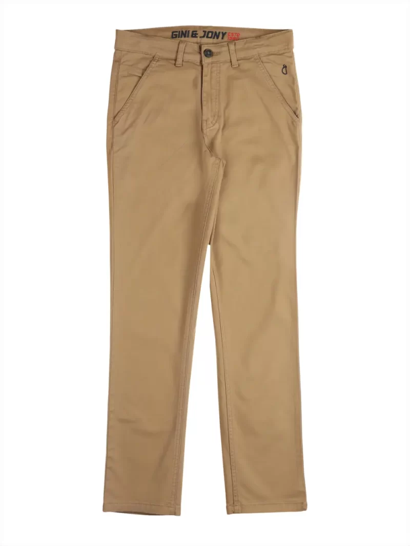 Gini & Jony Boys Solid Trouser