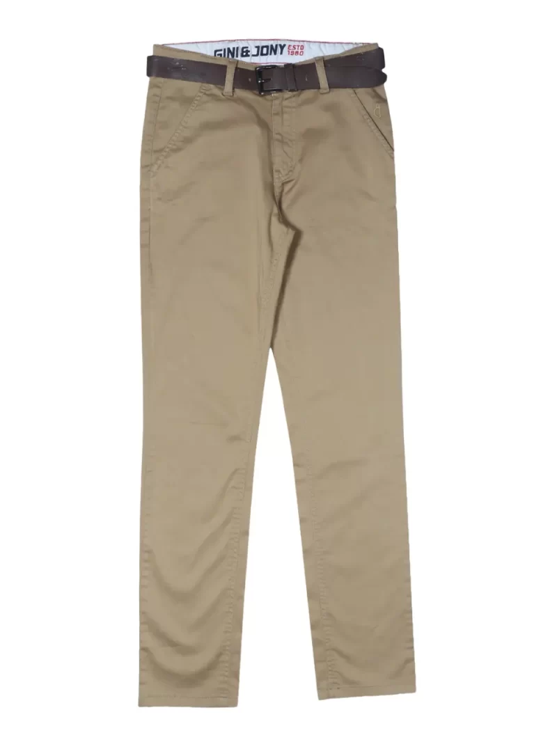 Gini & Jony Boys Solid Trouser