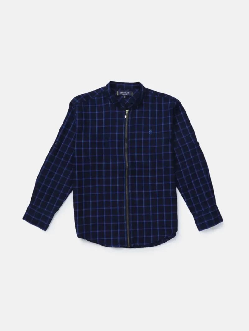 Gini And Jony Boys Solid Cotton Shirt