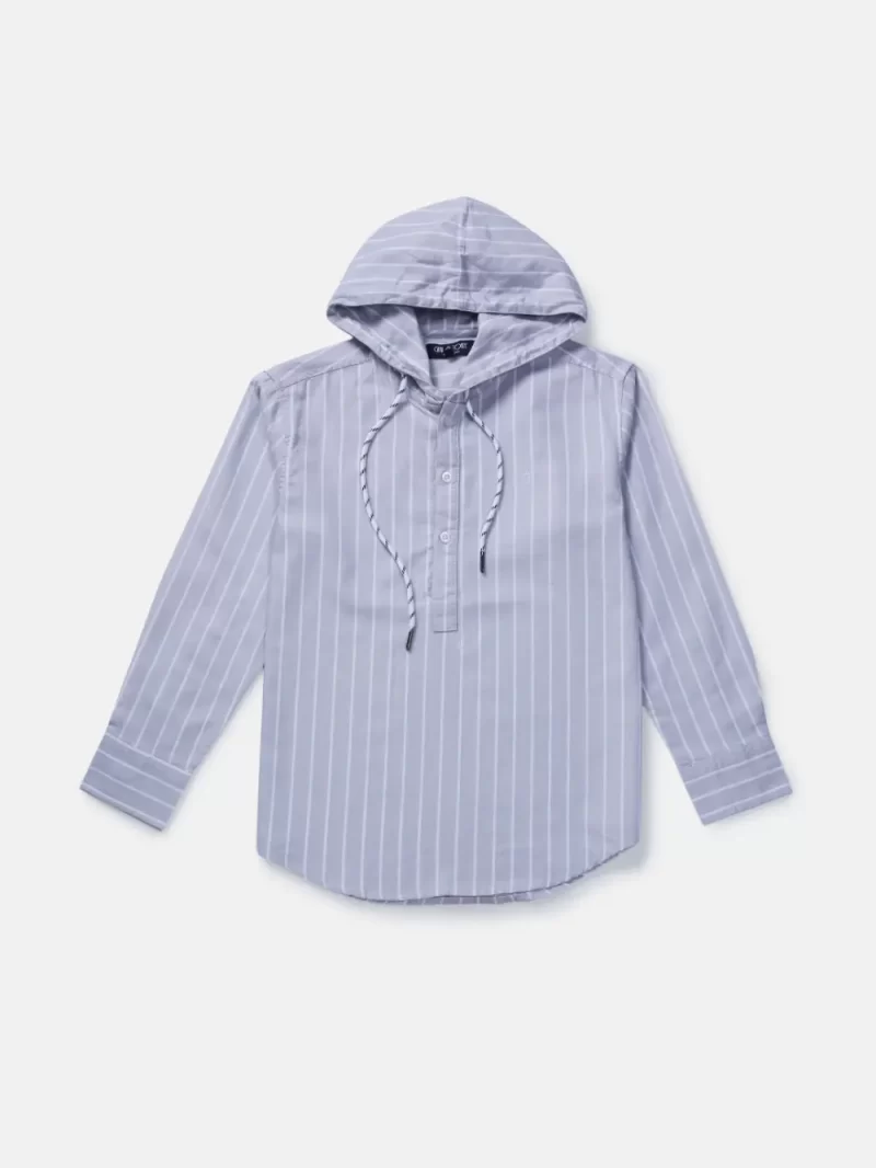 Gini And Jony Boys Solid Cotton Shirt