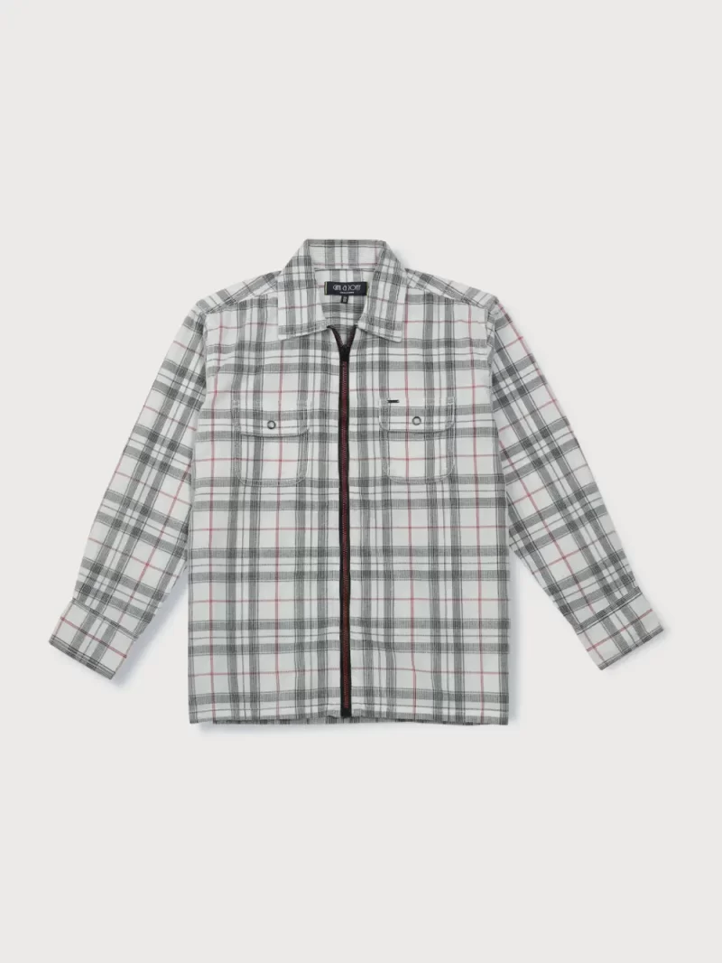 Gini And Jony Boys Solid Cotton Shirt