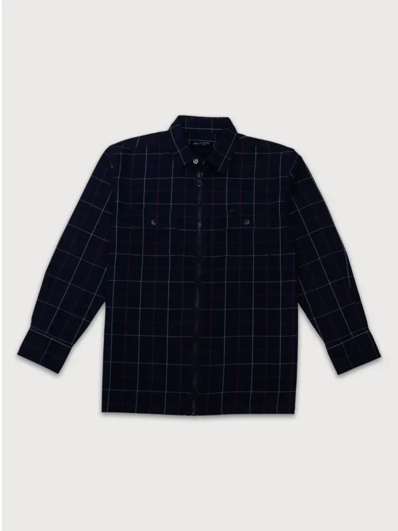 Gini And Jony Boys Solid Cotton Shirt