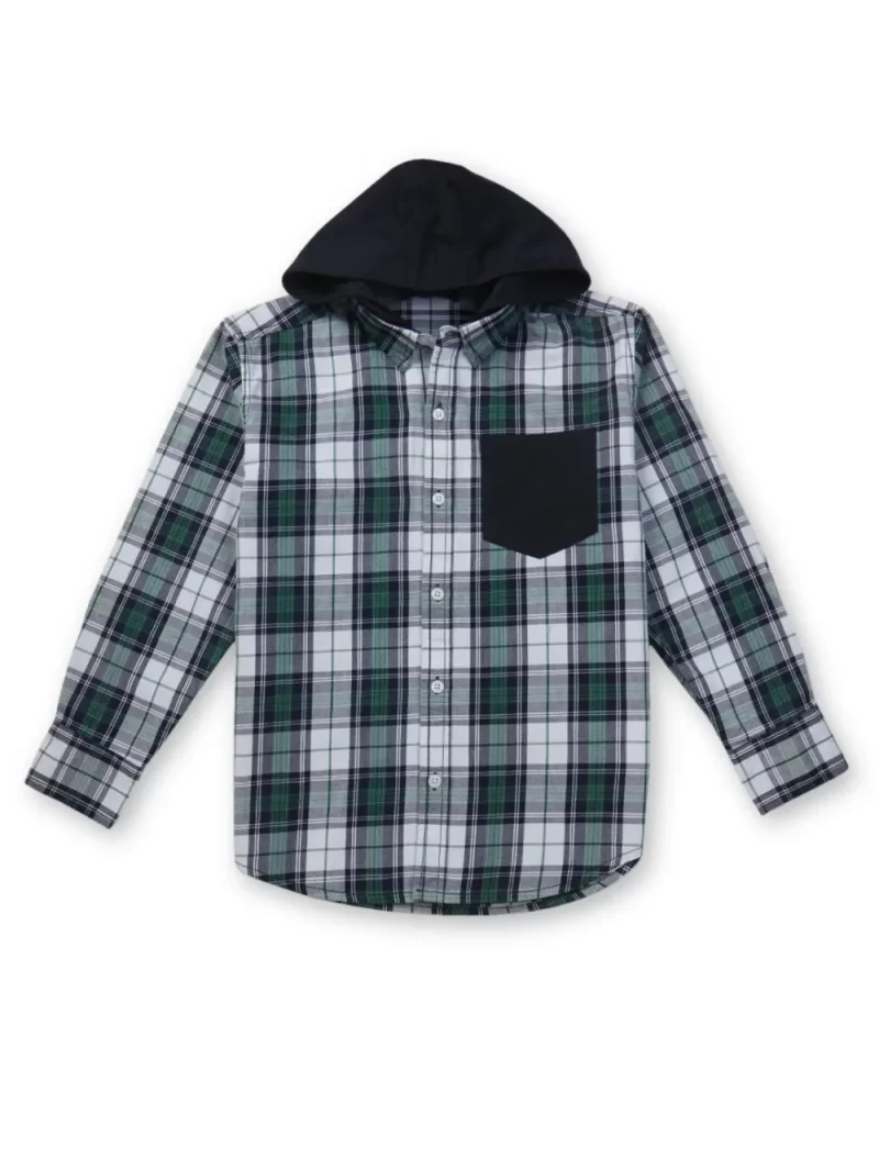 Gini And Jony Boys Solid Cotton Shirt