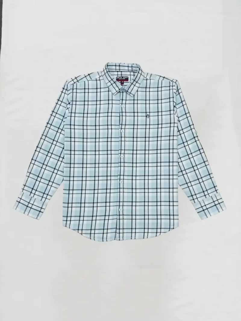 Gini And Jony Boys Solid Cotton Shirt