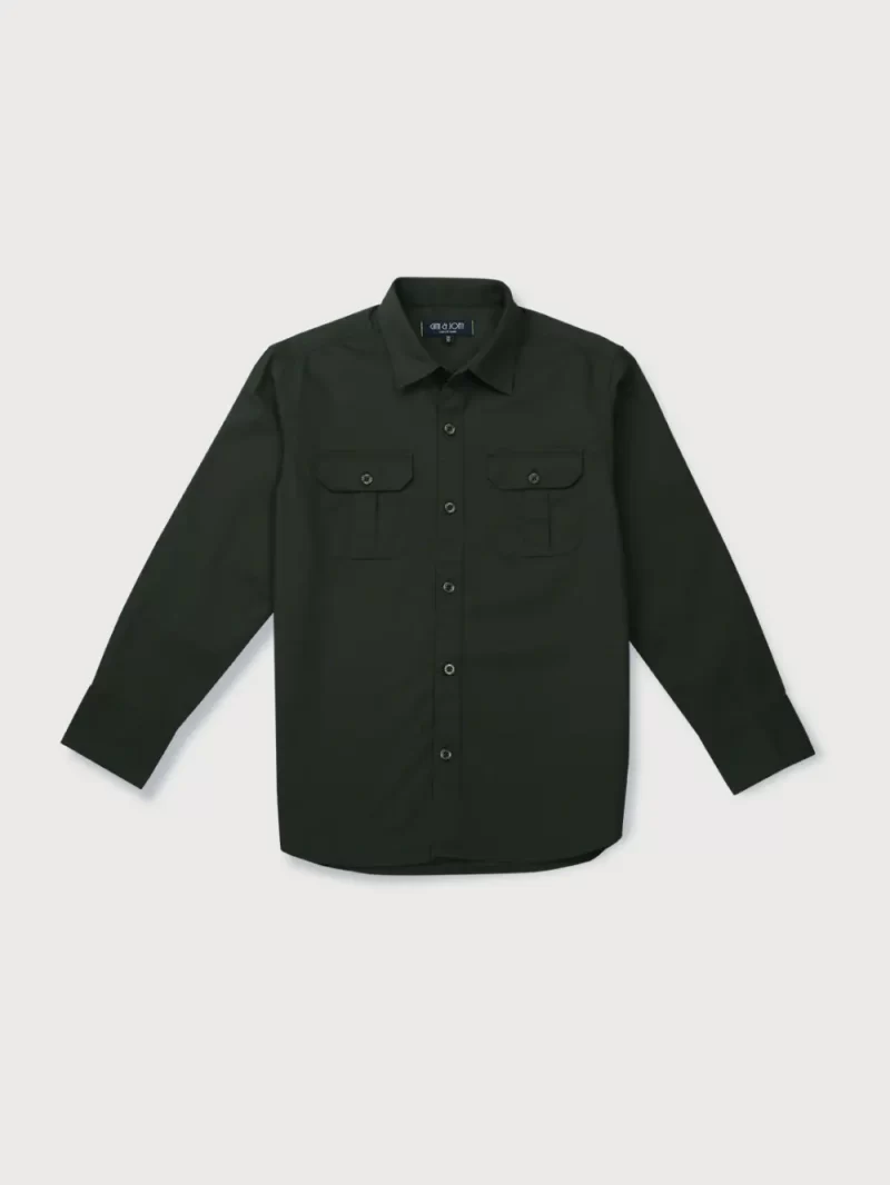 Gini And Jony Boys Solid Cotton Shirt