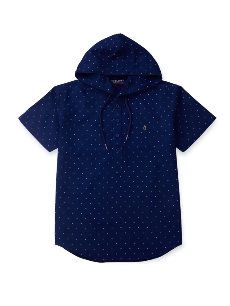 Gini And Jony Boys Solid Cotton Shirt