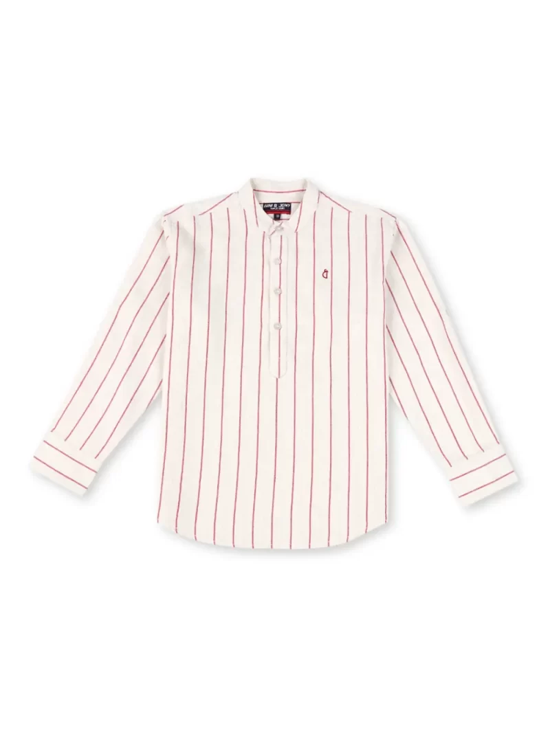 Gini And Jony Boys Solid Cotton Shirt