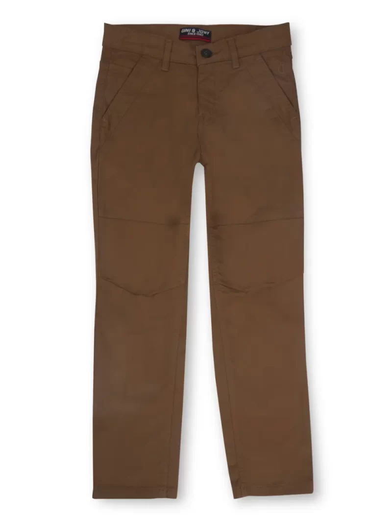 Gini & Jony Boys Solid Trouser