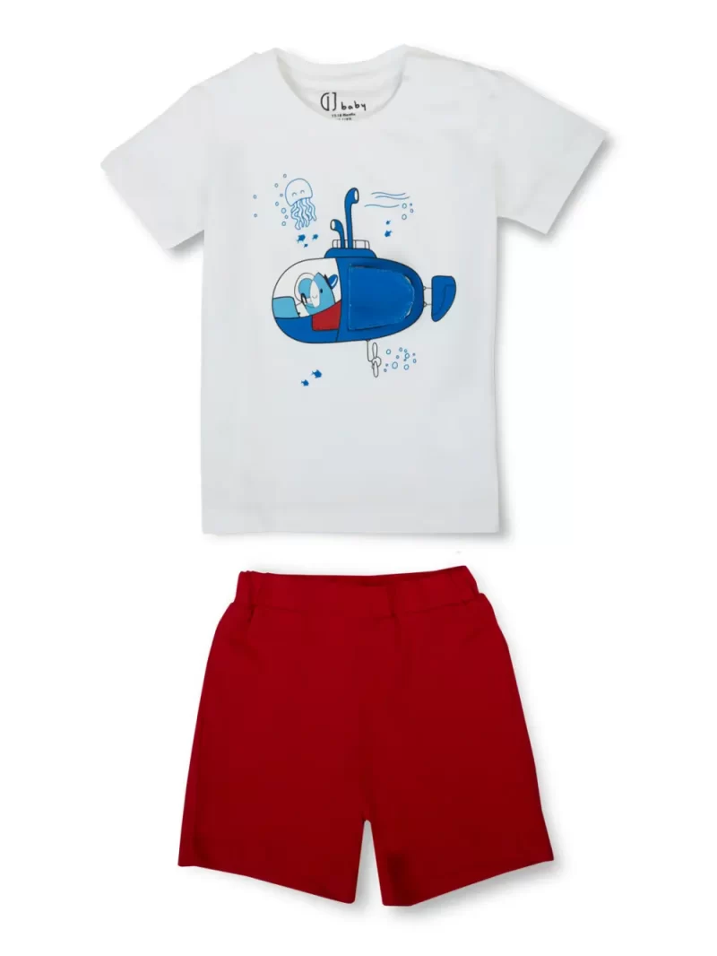 Adore A Boo Unisex Cotton Tshirt And Shorts