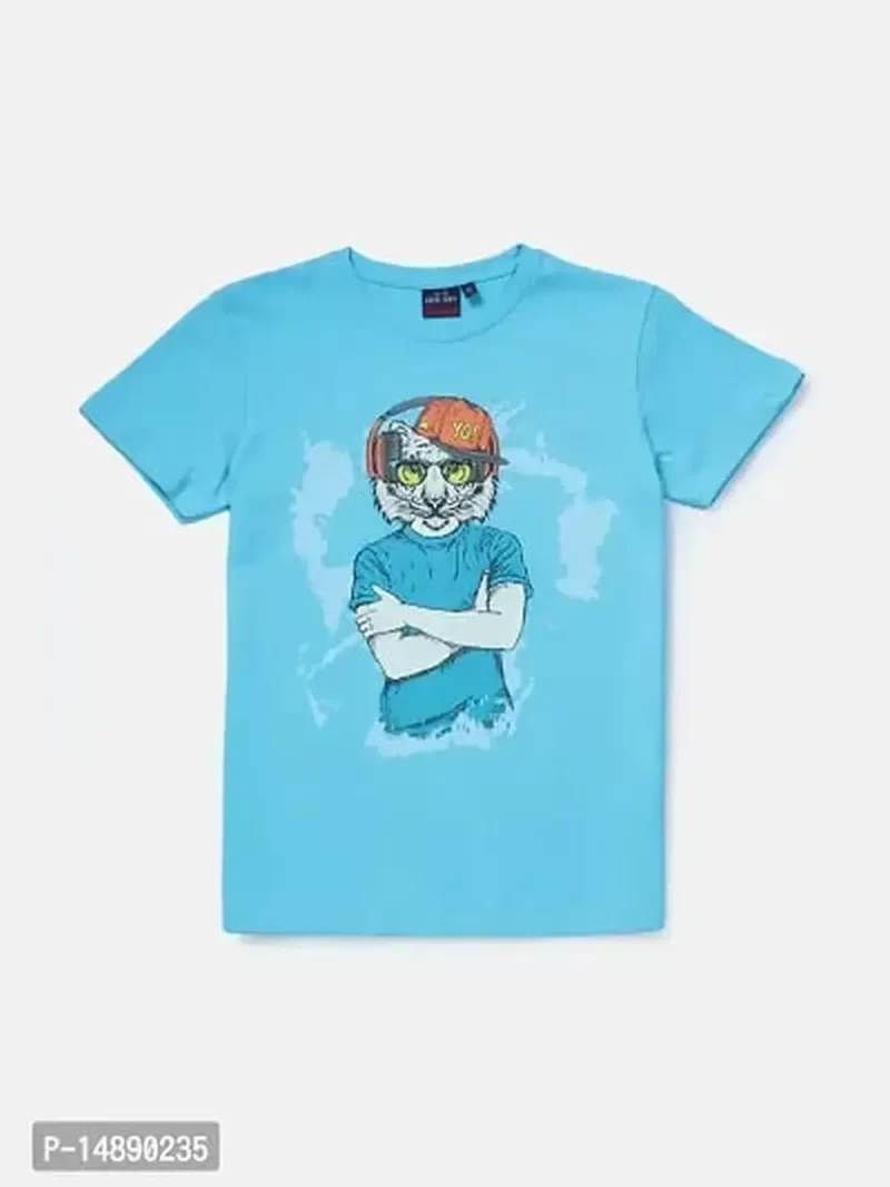 Gini Jony Boys Light Blue T-Shirt (121246526638 C608)