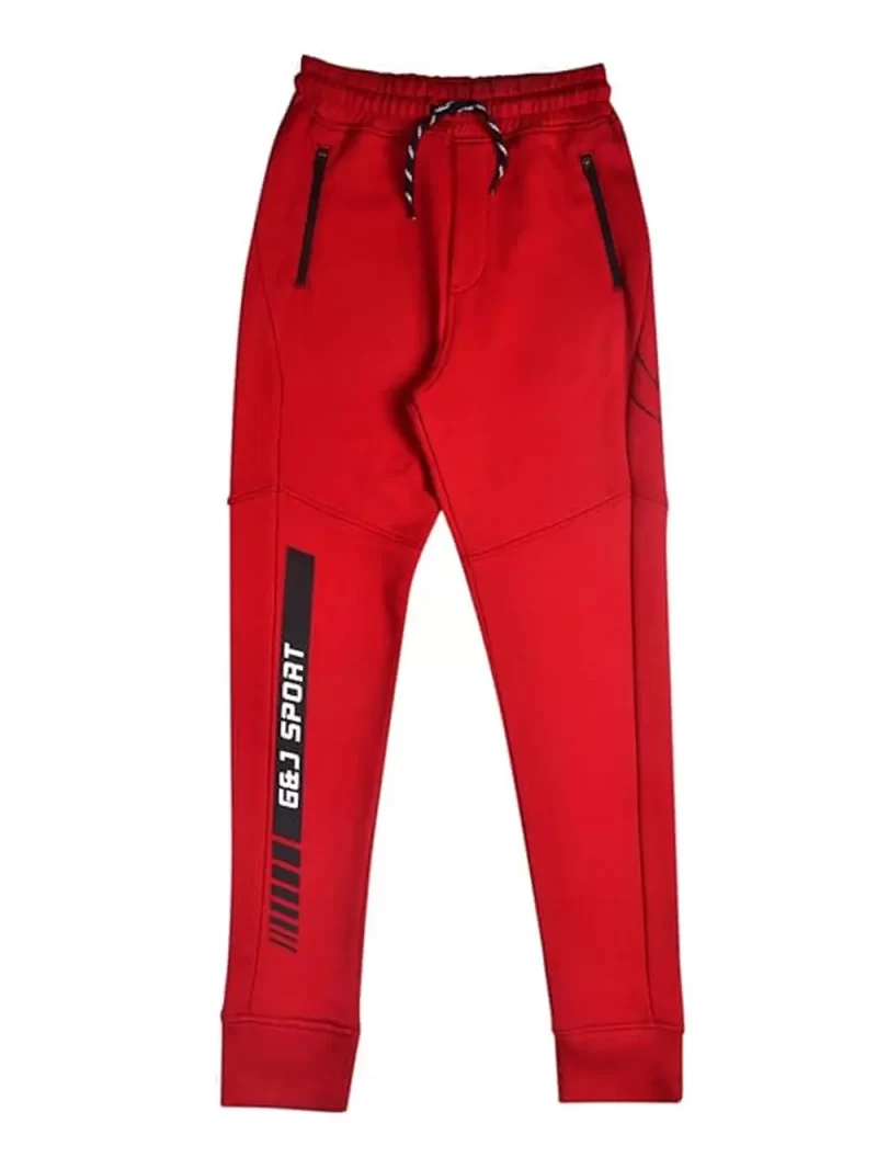 Gini & Jony Boys Red Track Pant (121246526795 C476)