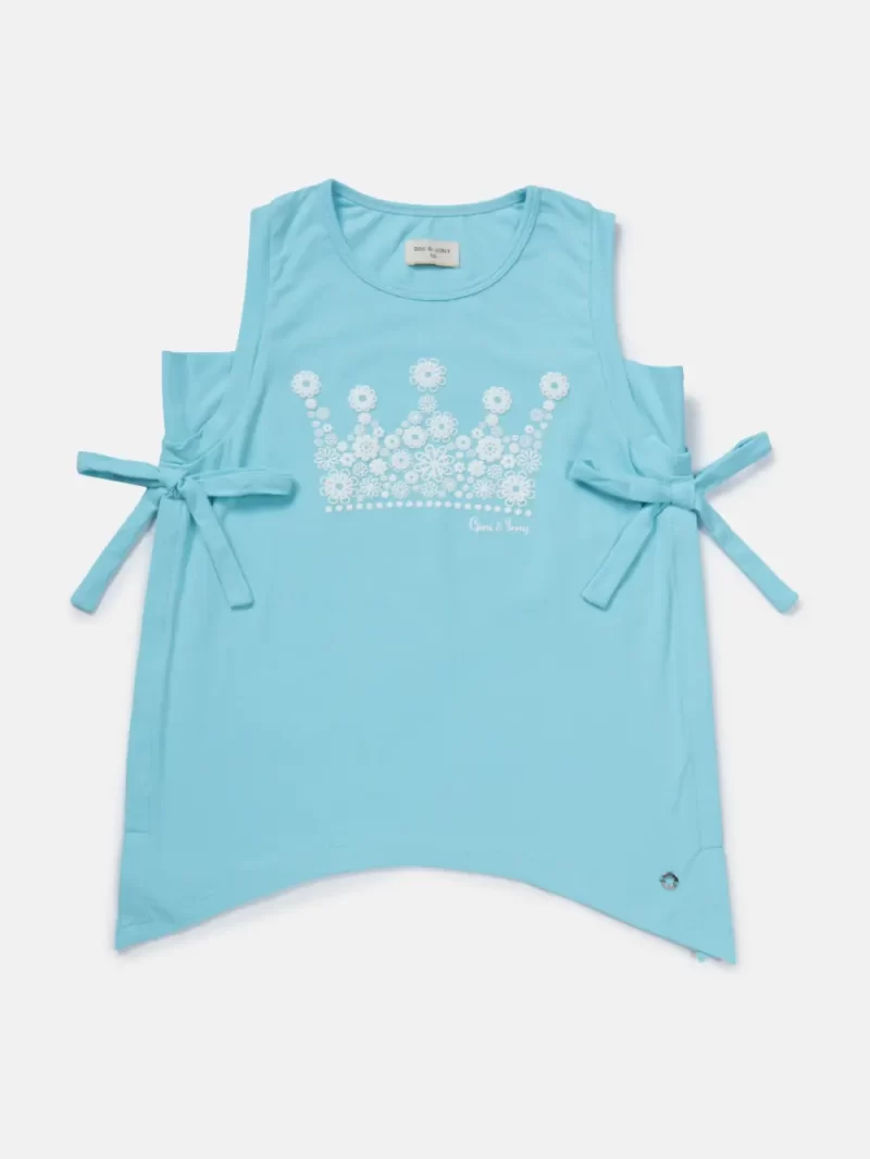 Baby Girls Casual Polyester Blend Blouson Top