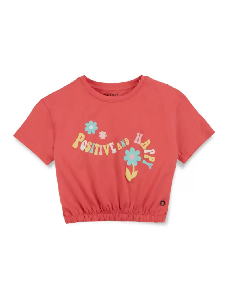 Baby Girls Casual Polyester Blend Blouson Top