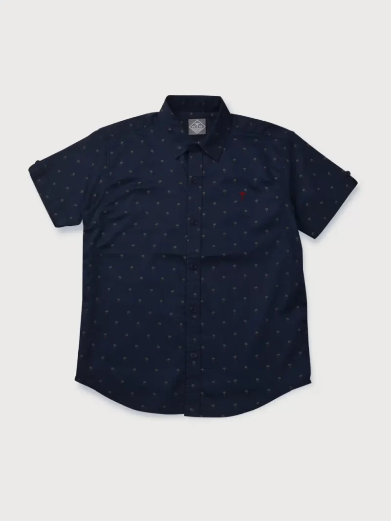 Gini And Jony Boys Solid Cotton Shirt