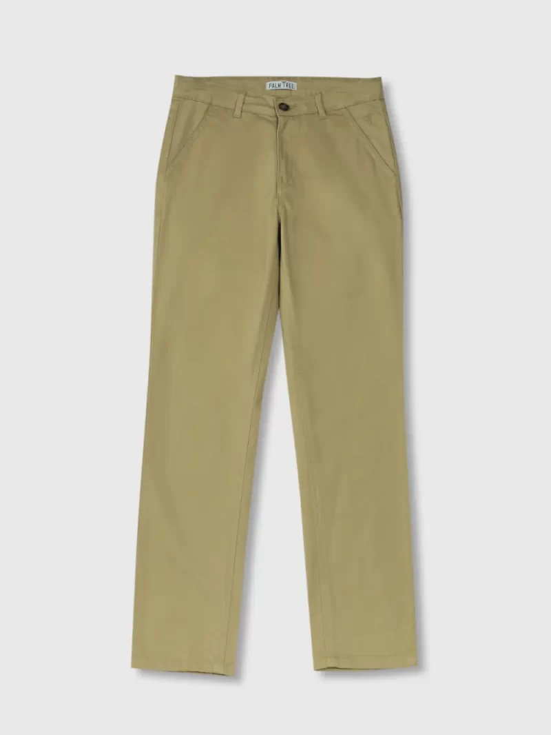 Boys Cotton Solid Trouser