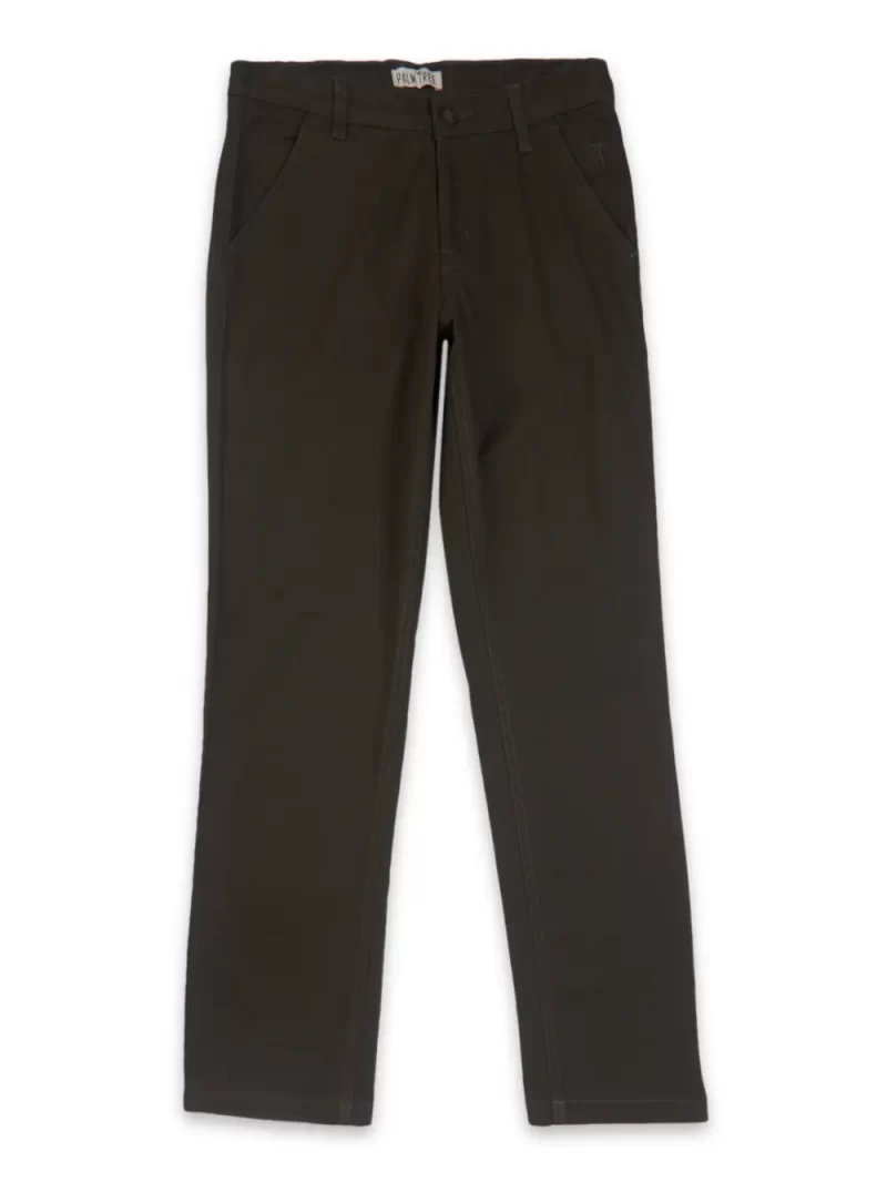 Boys Cotton Solid Trouser