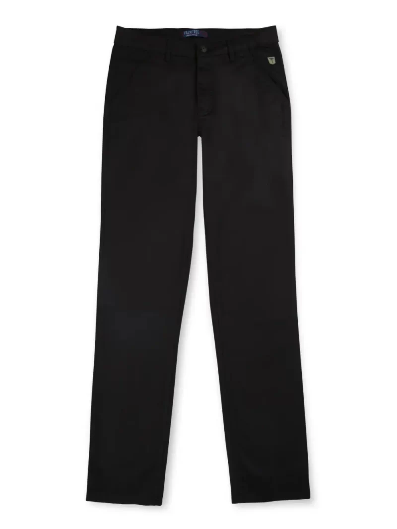 Boys Cotton Solid Trouser