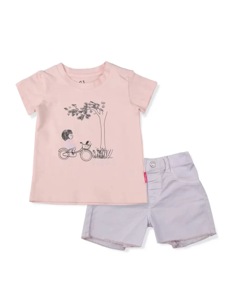 Adore A Boo Unisex Cotton Tshirt And Shorts