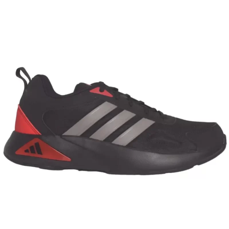 Adidas Men'S Spdwin Running Shoe (Black/Grey/Red)