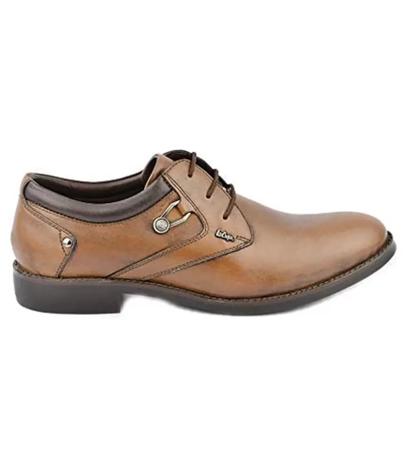 Lee Cooper Lc2024B Men Tan Lace-Up Shoes (7 Uk).