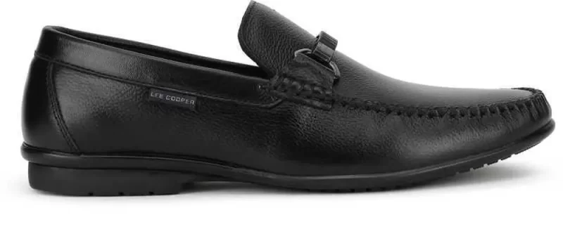 Lee Cooper Men'S Black Loafers - 9 Uk/India (43Eu)(Lc2339 Black)