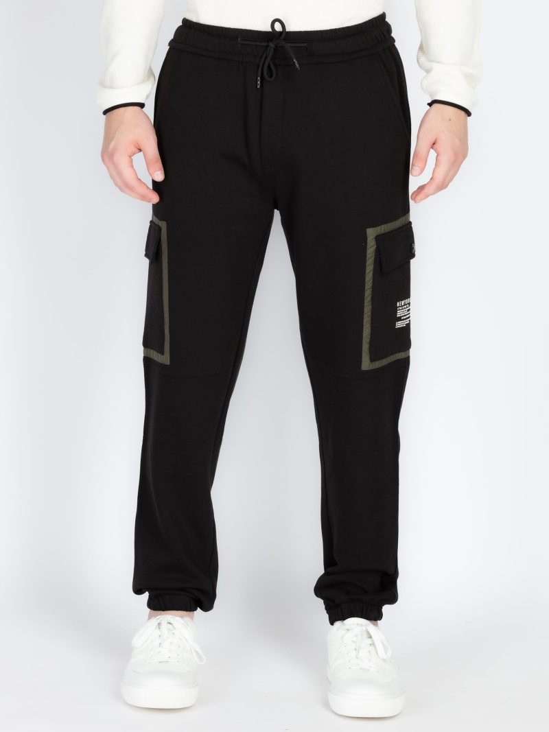 Mens Self Design Joggers