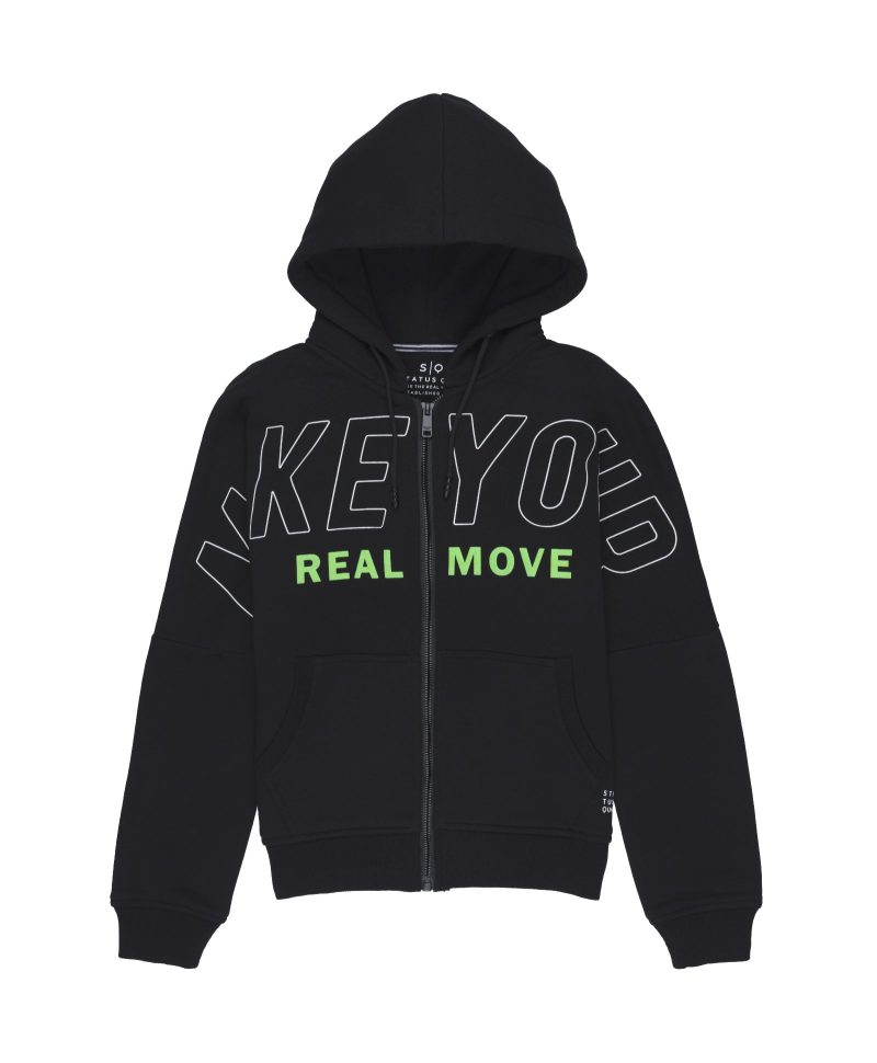 Boys Printed Hooded Sweatshirt