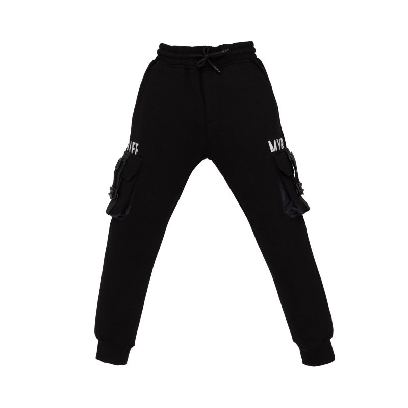 Boys Solid Regular Fit Joggers