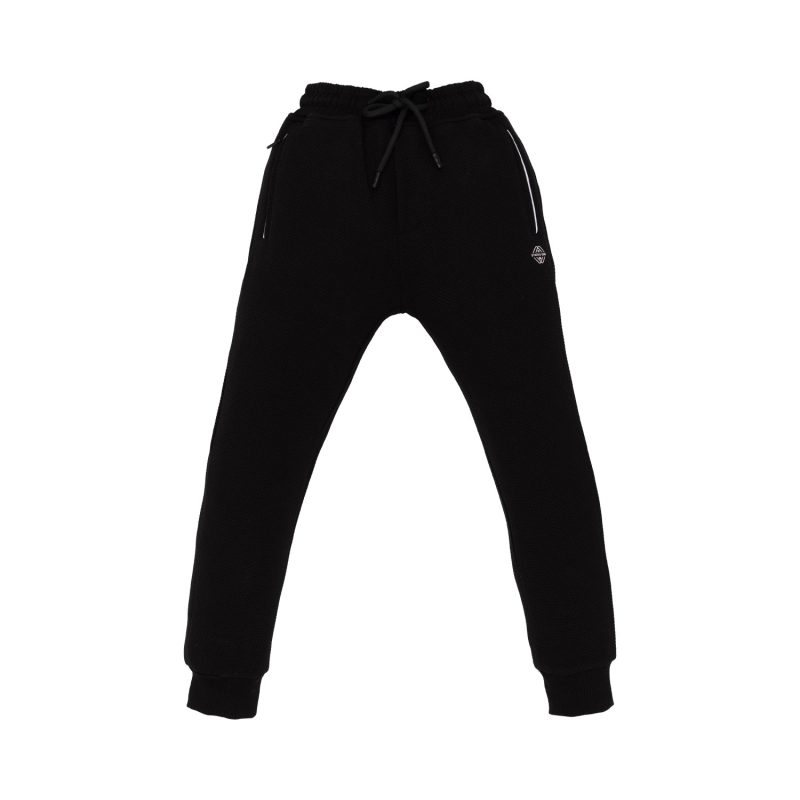 Boys Solid Regular Fit Joggers