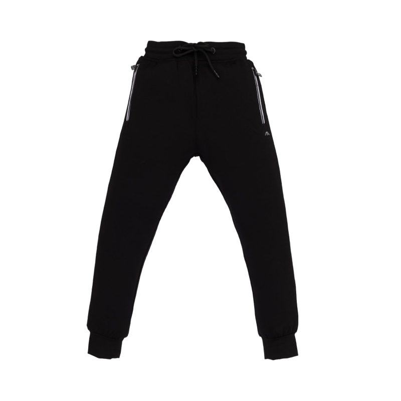 Boys Solid Regular Fit Joggers