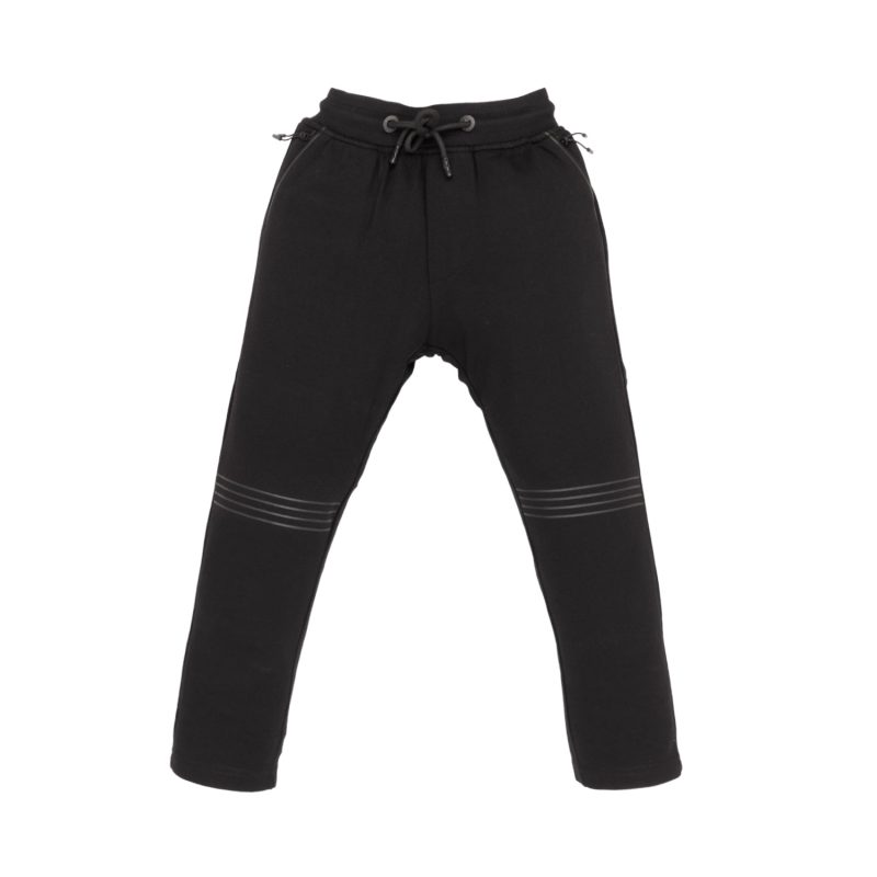 Boys Solid Regular Fit Track Pants