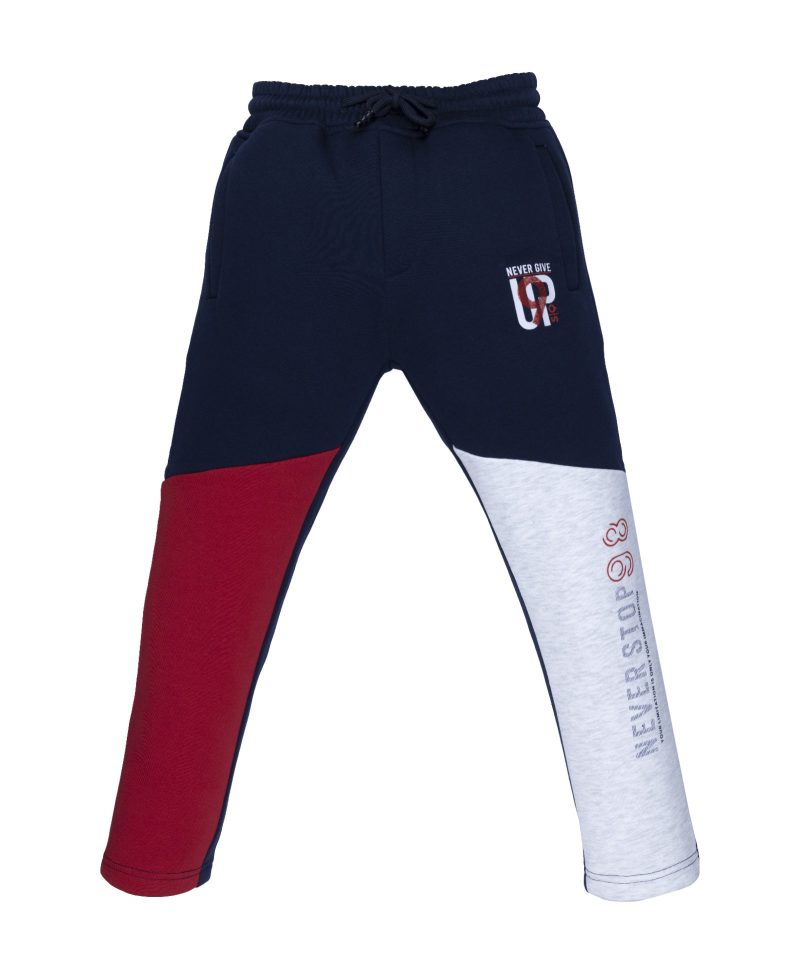 Boys Printed Regular Fit Trackpants