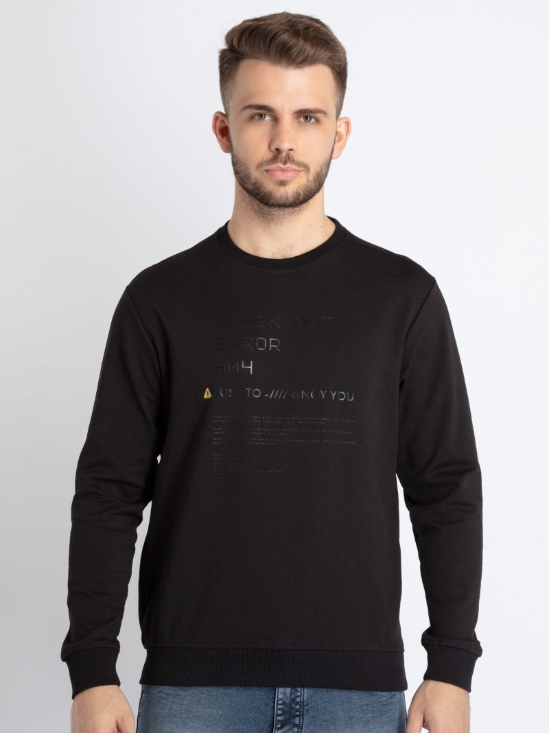 Mens Printed Lightweight Sweatshirt