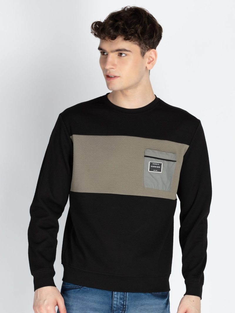 Mens Mix & Match Round Neck Sweatshirt