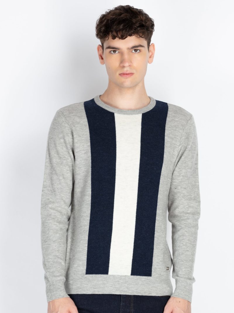 Mens Colourblocked Sweater