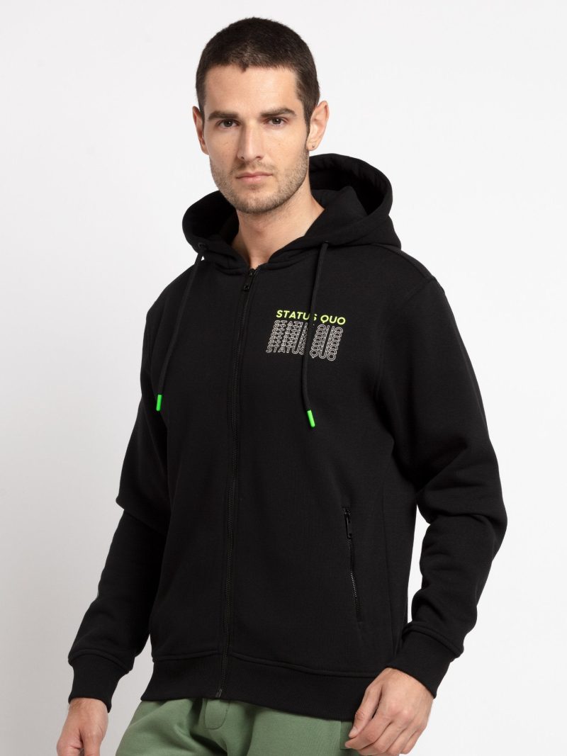 Mens Printed Hooded Sweatshirt