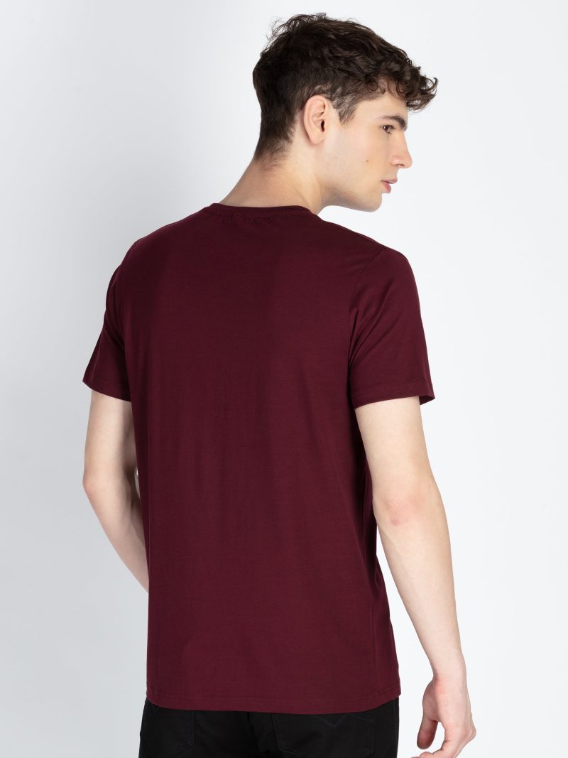 Mens Printed Round Neck T-Shirt