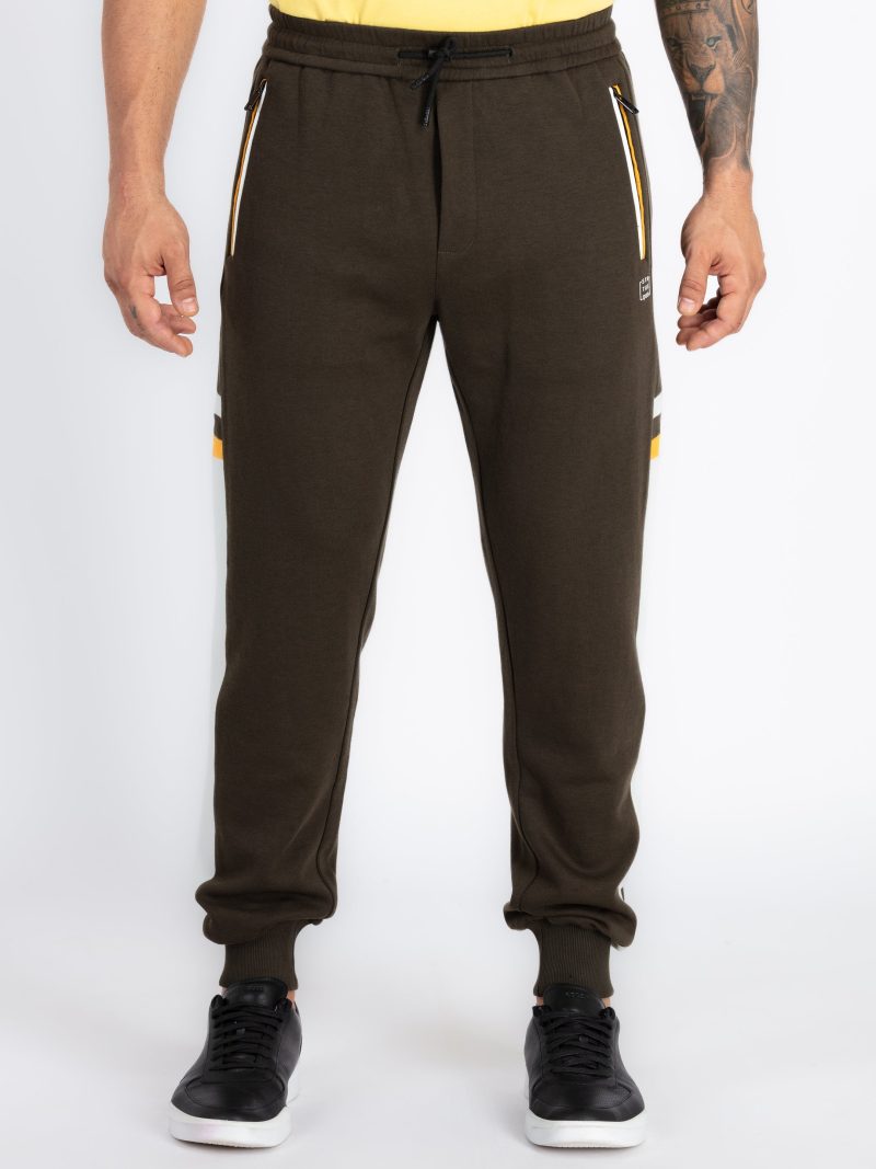 Mens Solid Regular Fit Joggers