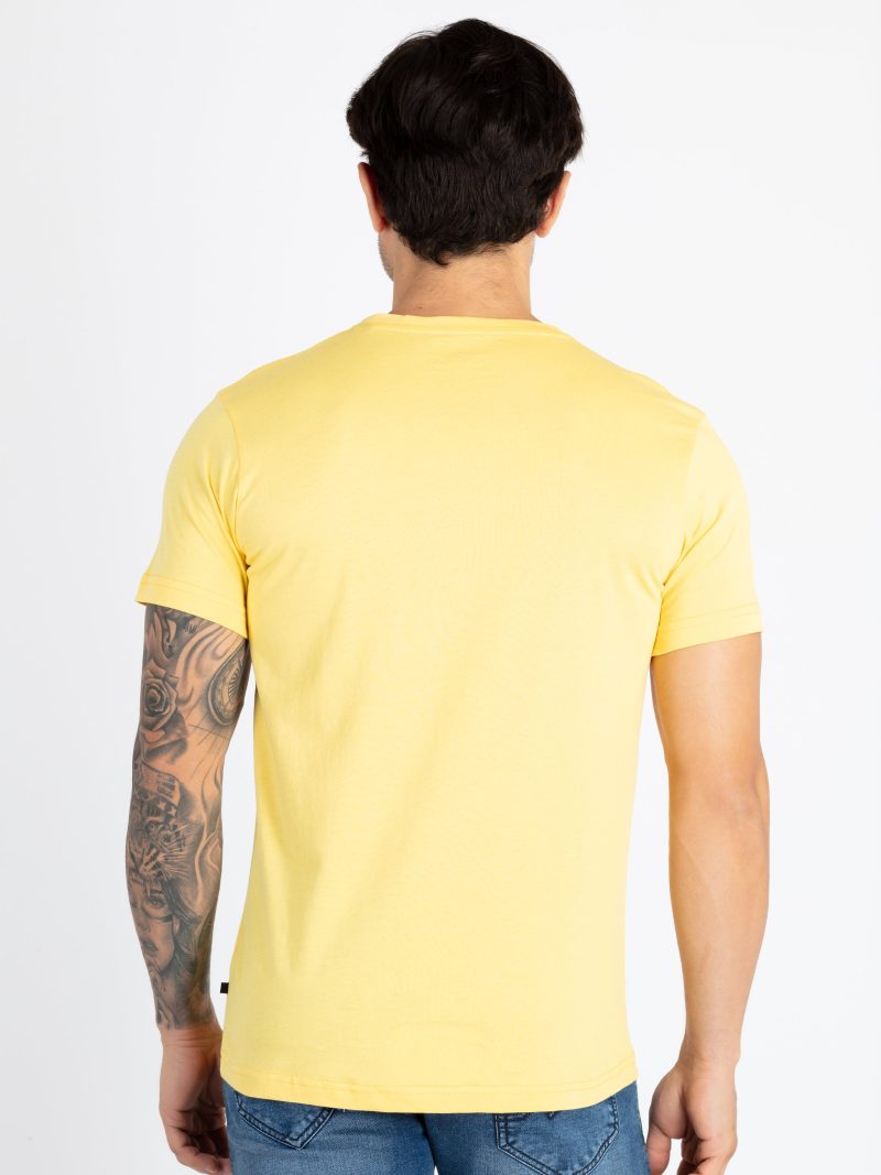 Mens Printed Round Neck T-Shirt