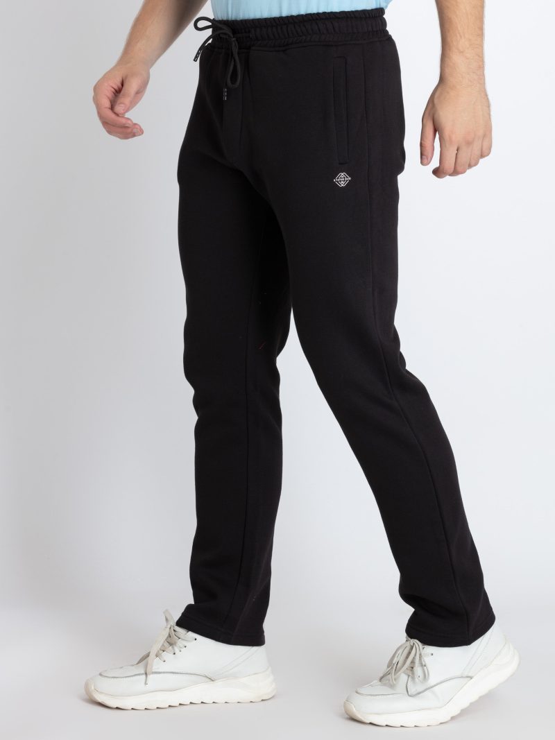 Mens Solid Regular Fit Track Pants