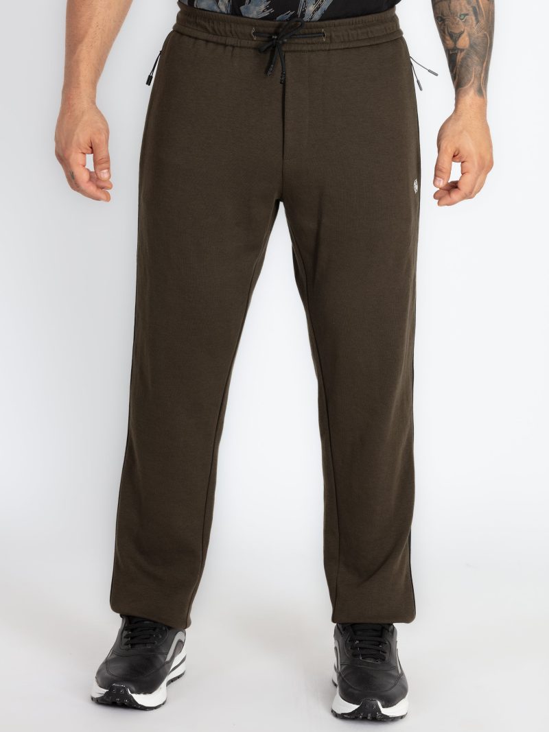 Mens Solid Regular Fit Track Pants