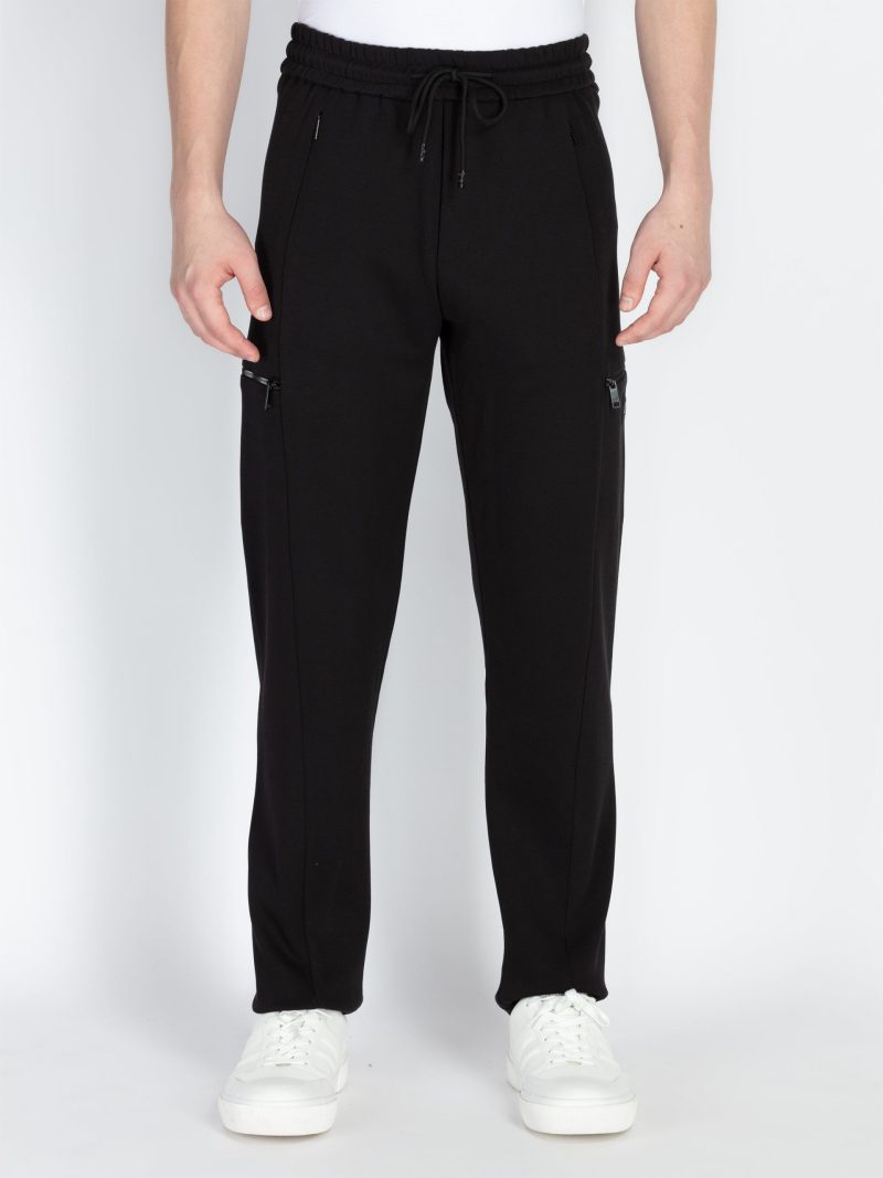 Mens Cut & Sew Regular Fit Track Pants