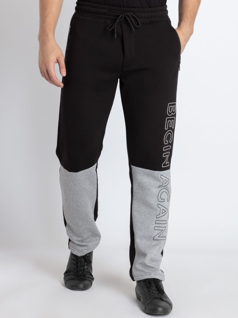 Mens Solid Regular Fit Track Pants