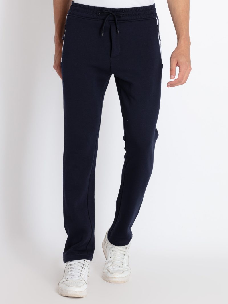 Mens Solid Regular Fit Track Pants