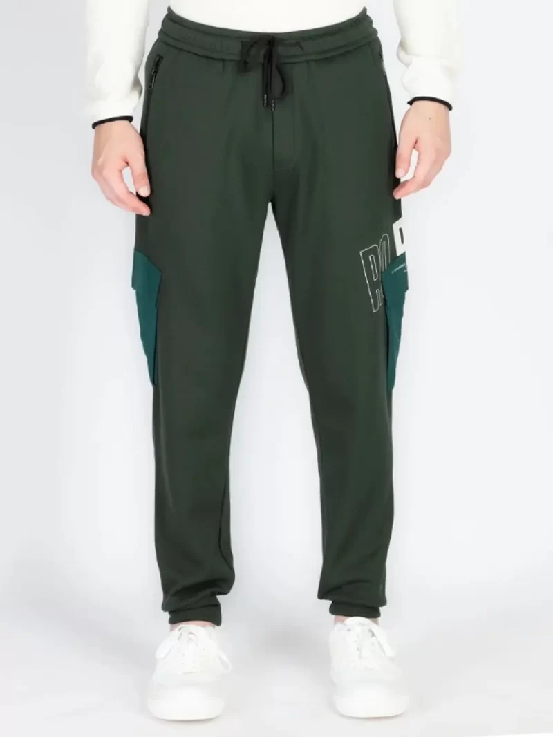 Mens Self Design Joggers