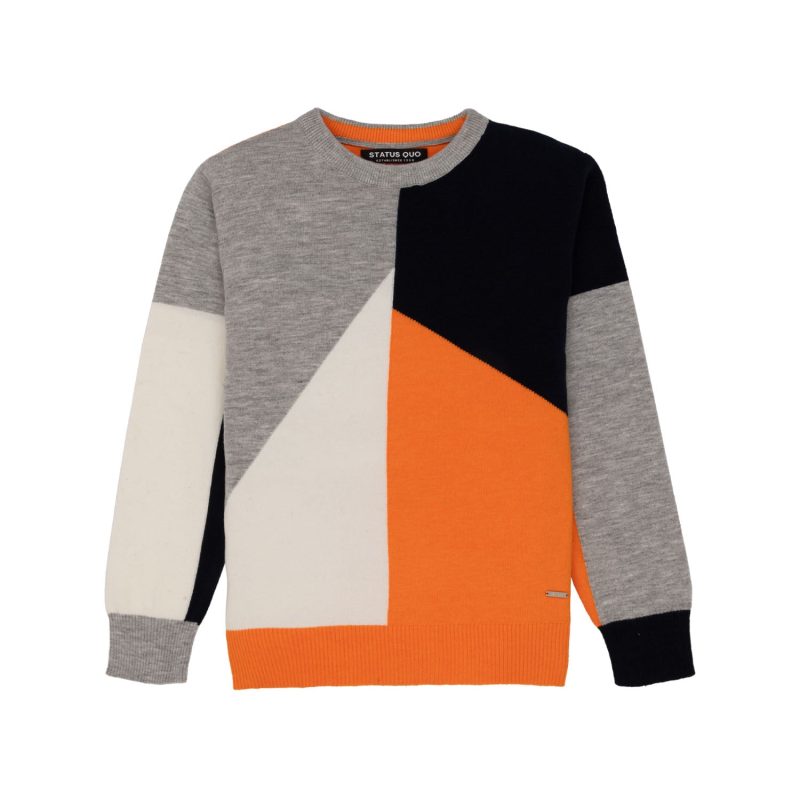 Boys Mix & Match Round Neck Sweater