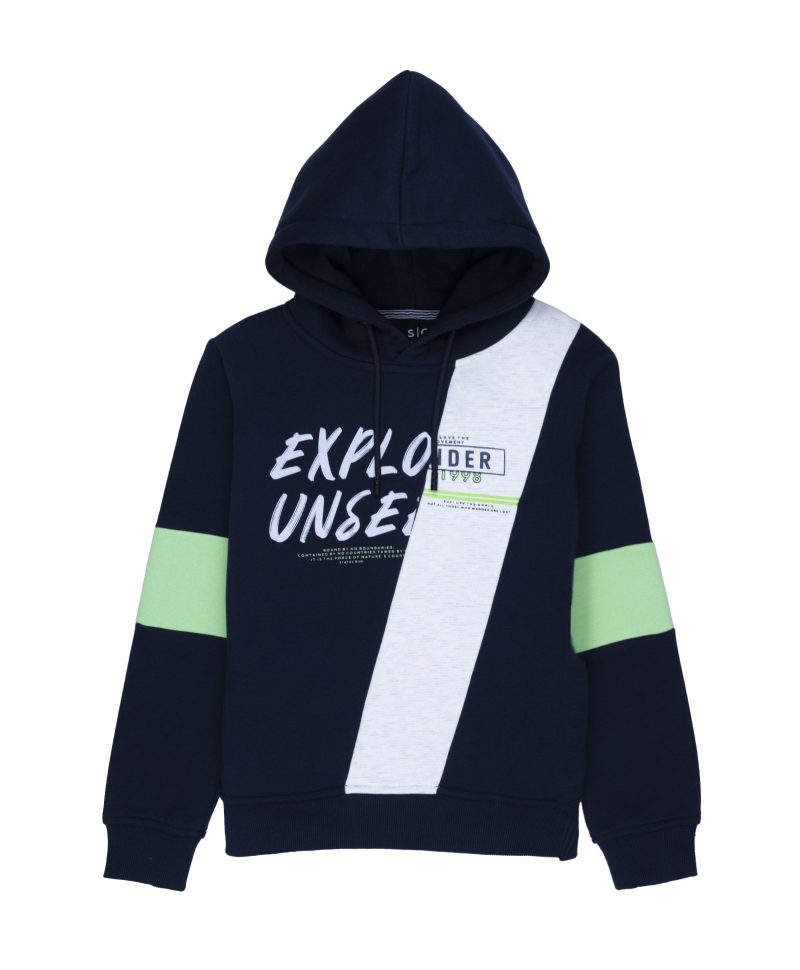 Boys Mix & Match Hooded Sweatshirt