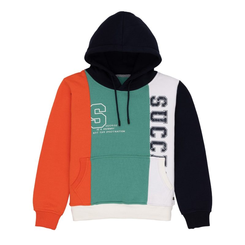 Boys Mix & Match Sweatshirt With Hoodie