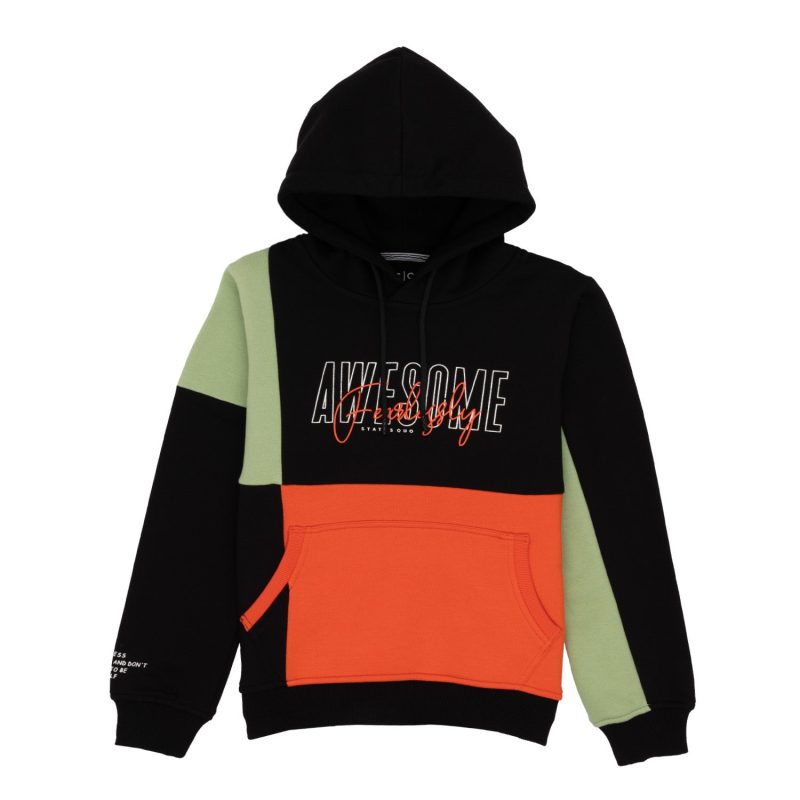 Boys Mix & Match Sweatshirt With Hoodie