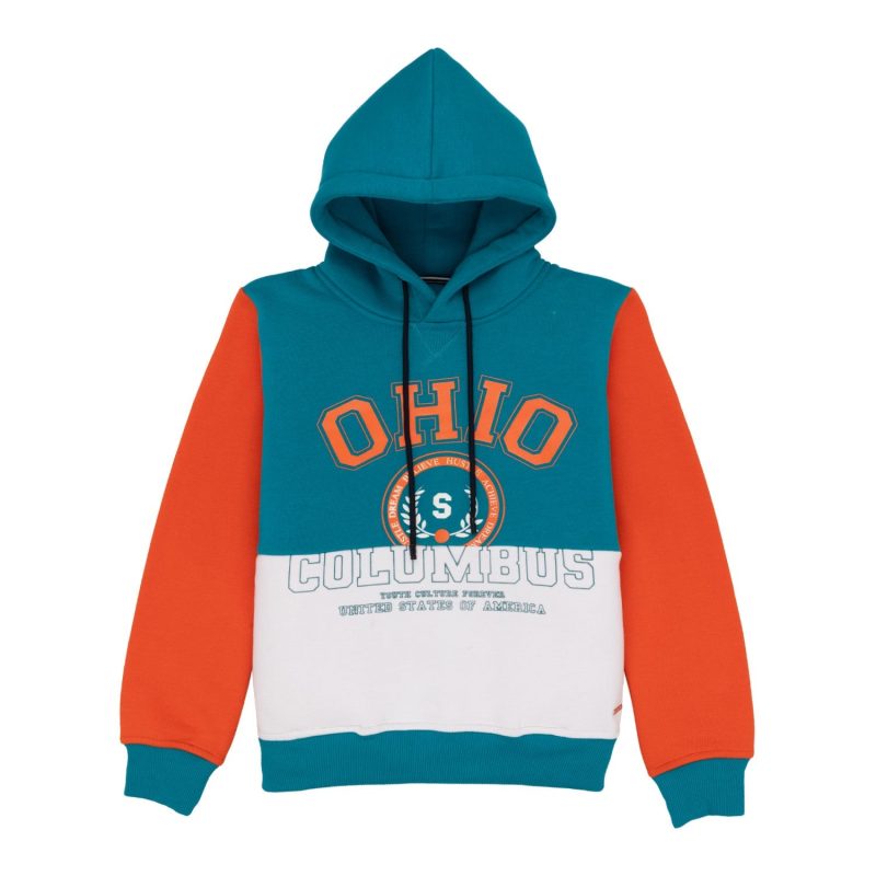 Boys Mix & Match Sweatshirt With Hoodie